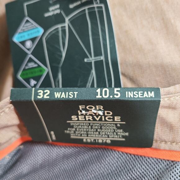 G.H.Bass Co Performance Khaki Mens Short Size 32 - Picture 9 of 9